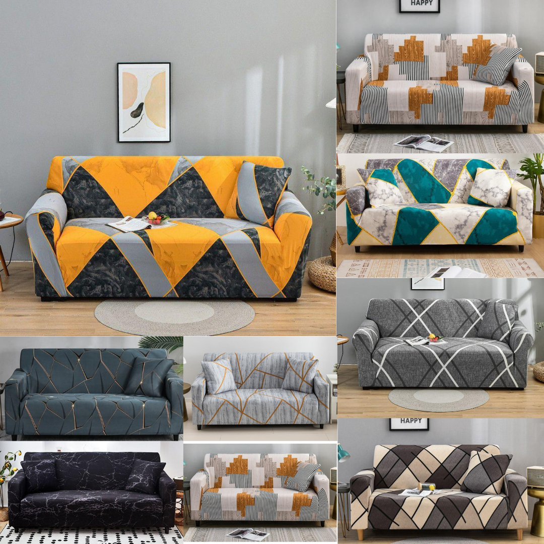 Printed polycotton Sofa Covers(3:1:1)